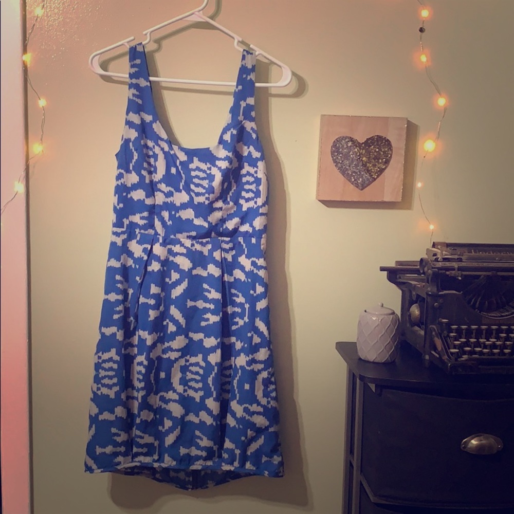 Silence & Noise Low Cut Back Dress